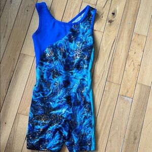 Danskin Blue and Black Athletic Wear